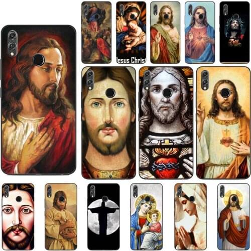 YNDFCNB Jesus Christ God bless you Phone Case For Huawei Honor 8 8S 8X 8A 9 9X 10 20 Lite 7C 7A 10i 20i