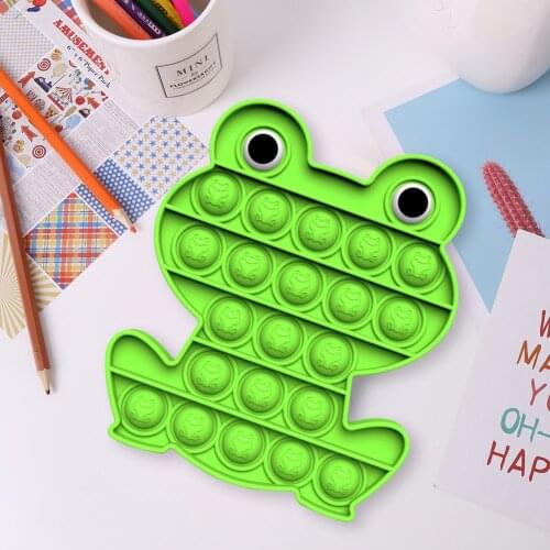 Animal Push Bubble Sensory Fidget Autism Relief Stress Adult Children Desktop Anti Stress Educational Toy dropshipping