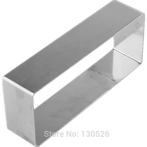 1Pcs Hot New Square shape Stainless steel cutter Mousse Ring cake cutter Mold Tools bakery supplies Bakeware Kitchen Accessories