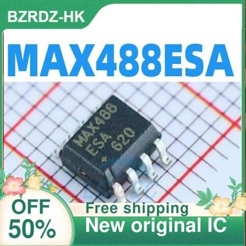 2-10PCS/lot MAX488ESA SOIC-8 RS-422/RS-485 New original IC