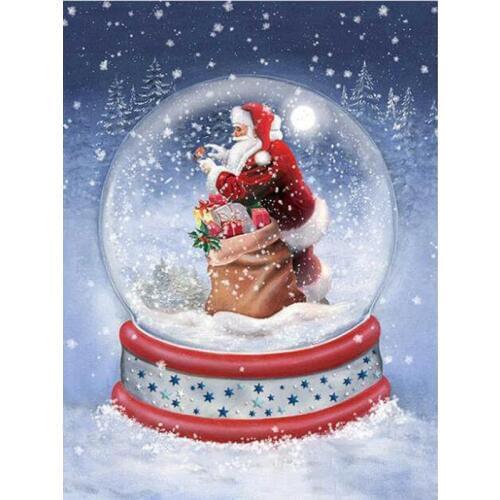 YIKEE 5d diy Diamond Painting Full Drill Resin Christmas Diamond Embroidery Picture Of Rhinestones Beadwork YL030