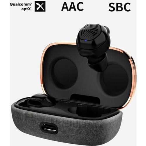 Astrotec S90 Pro 5.0 Aptx True Wireless Bluetooth Knowles Balanced Armature Headset Noise Reduction Sport Earphones with mic
