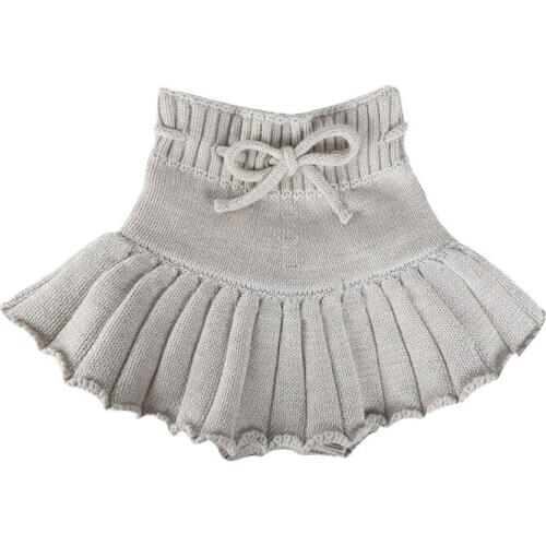 2020 Kids Wide Leg Pants Baby Girls Summer Knitted Short Trousers Toddler Skirt Casual Bottom Girl Clothes