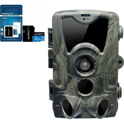20MP 32G Trail Camera Outdoor Wildlife Hunting IR Filter Night View Motion Detection Camera Scouting Cameras Photo Traps Track