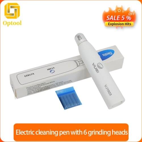 VIJEI VJ1023 fiber fusion splicer electrode rod grinder electrode rod cleaning maintenance tool Electrode cleaning pen