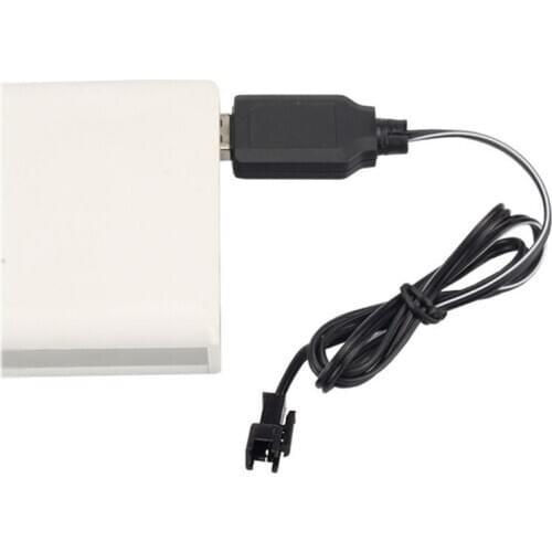 Charging Cable Battery USB Charger Ni-Cd Ni-MH Batteries Pack SM-2P Plug Adapter 4.8V 250mA Output Toys Car Y3ND