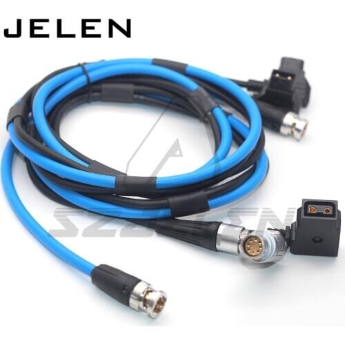 ARRI mini LF, mini ,AMIRA power cable+ CANARE LV-61S 75OHM SDI video cable+DTAP male female