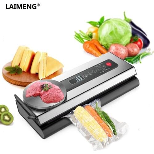 LAIMENG Vacuum Sealer Machine With Food Vacuum Bags Packaging For Vacuum Packer Packing For Sous Vide Vacuum Food Sealer S145