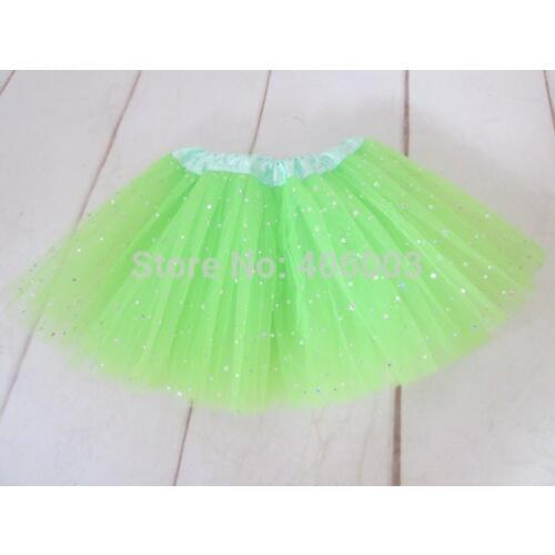 Fashion Girls tutu skirt princess green dance tutu