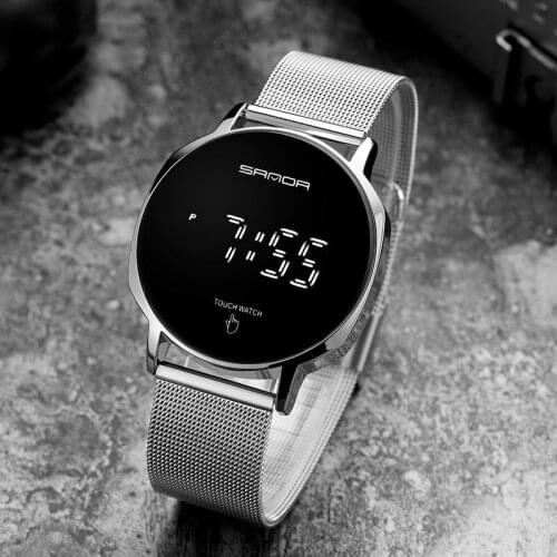 2021 Fashion Mens Waterproof Digital Watches Sports Touch Screen Digital Watch Outdoor Wristwatches for Men Relogio Masculino