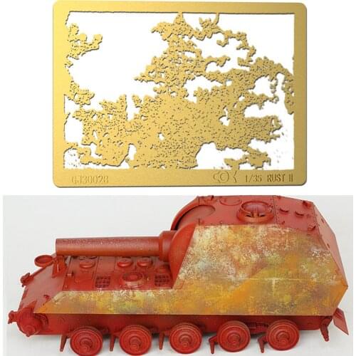 DIY Model Craft Making Painting Tools Parts Kits Stenciling Template Painting Plate for 1/35 Model Building Supply Hobby