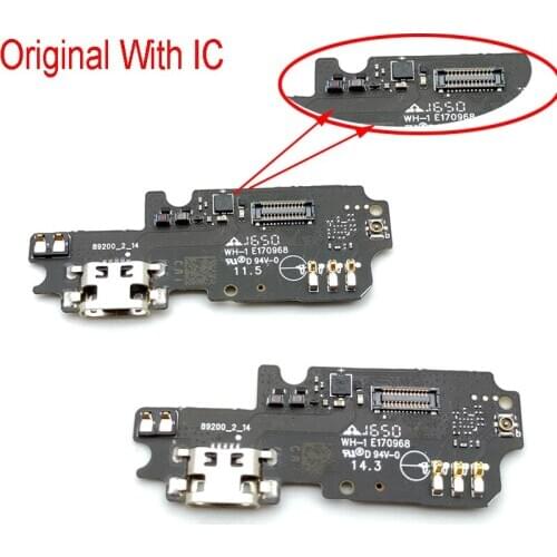 New Micro Dock Connector PCB Board USB Charging Port Flex Ribbon Replacement Parts For ASUS Zenfone 3 Max ZC553KL