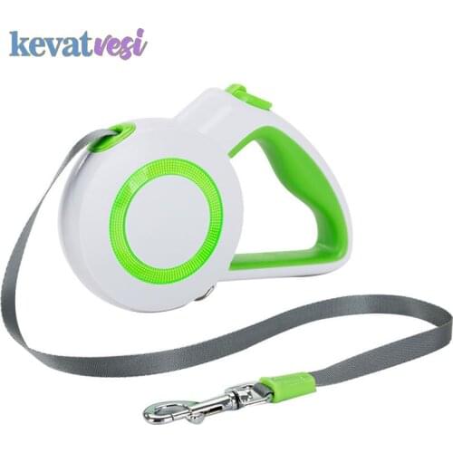 Durable Dog Leash Automatic Retractable Dog Lead Nylon Reflective Walking Leashes for Small Large Dogs Outdoor Pet Supplies