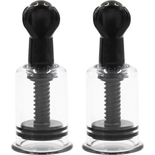 Sex Toy Nipple Clips Clamps Breast Enlargement Pump Bondage Restraint Accessory BDSM Torture Play Fetish Toy