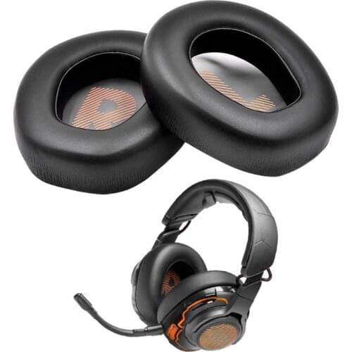 Replacement Ear Pads Potein Leather and Soft Foam Cover Ear Cushion for -JBL Quantum ONE Wireless Headphones