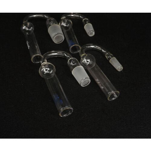 10-19mm 14-23mm 19-26mm 24-29mm 29-32mm Ground Joint Borosilicate Glass Drying Tube U Shaped Adapter Lab Ware
