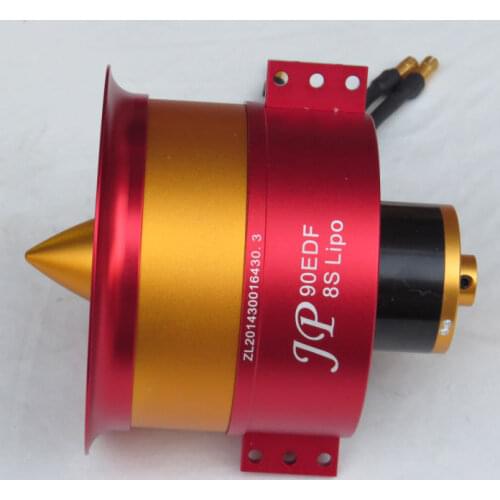 8s JP 90mm Full Metal 12-Blade Ducted Fan with motor Unit for RC plane Freeshipping