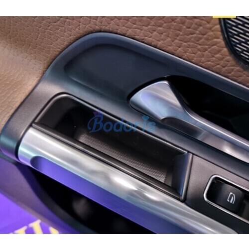 Car Organizer For Mercedes Benz GLB GlA GLA200 GLA180 GLB200 GLB180 2020 2021 Door Armrest Storage Box Arm Rest Console Tray