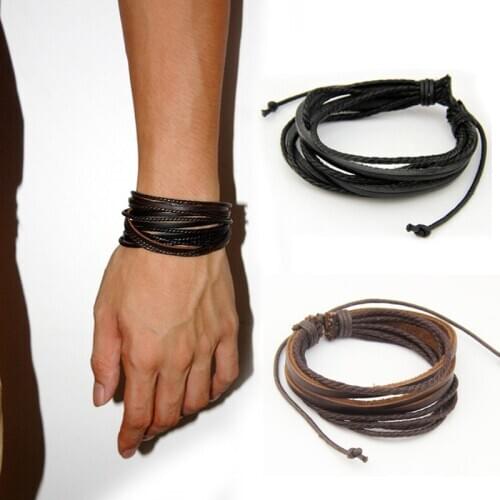 Bamoer Black Bracelets