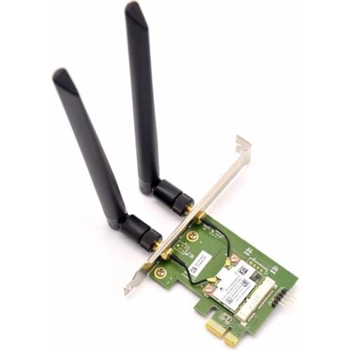 BCM94352HMB 802.11ac 1200Mbps Desktop Wireless PCi-e WiFi Adapter PCi WLAN Card + Bluetooth 4.0 Hackintosh for Broadcom BCM94352