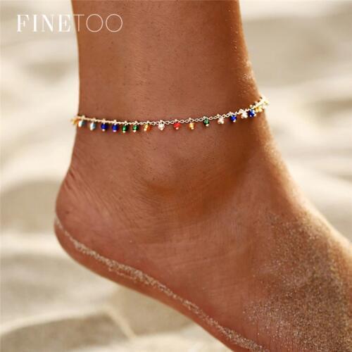 Fashion Colorful Seed Beads Cowrie Shell Ankle Bracelet Summer Ocean Beach Anklets for Women Foot Leg Bracelet Jewelry