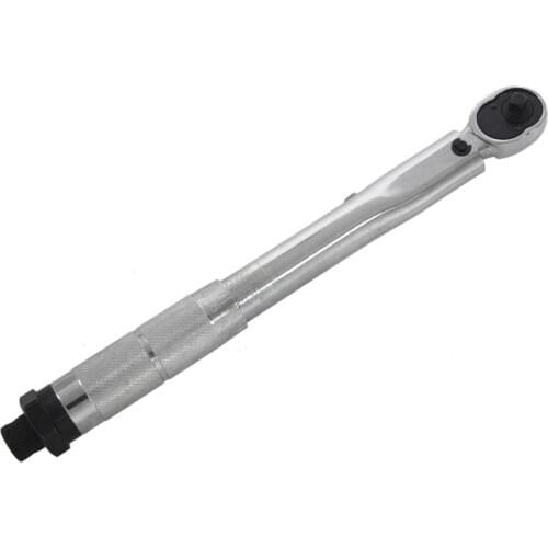 1/4 inch Drive Torque Wrench Tools with Case Foot Pound 5-25NM Drive Click Adjustable Hand Spanner Ratchet Wrench Tool