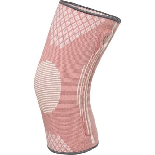 Knee Pad Elastic Nylon Sport Compression Sleeve Non-slip Silicone Knee Brace Support Sleeve For Basketball Volleyball Sports