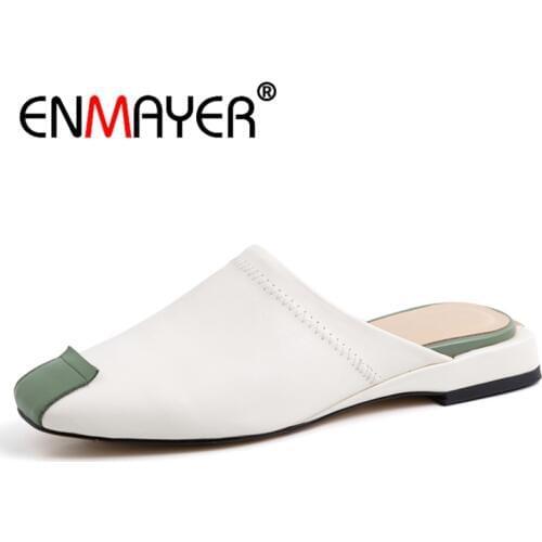 Обувь на низком каблуке ENMAYER China At AliExpress