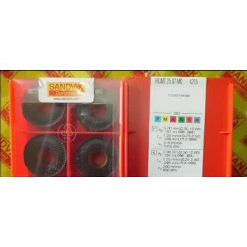 10PCS CARBIDE INSERT RCMT2507MO 4215