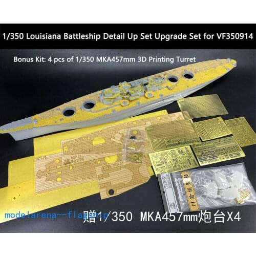 Very Fire 1/350 Louisiana Battleship Detail Up Set Upgrade Set for VF350914