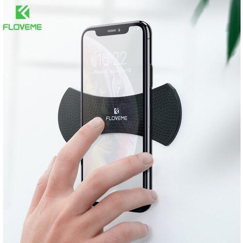 Mobile Phone Holder Sticker For Tablet Car Phones Mount Holders Strong Adsorption Universal Wall Desk Stickers Paste Stand