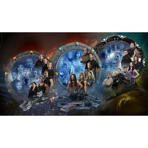 Stargate Universe Robert Carlyle Space USA TV Art Film Print Silk Poster Home Wall Decor 24x36inch