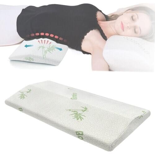 Triangle Waist Pillow Pregnant Pregnancy Sleep Bed Memory Foam Waist Back Support Cushion Adult Lumbar Protective Pad