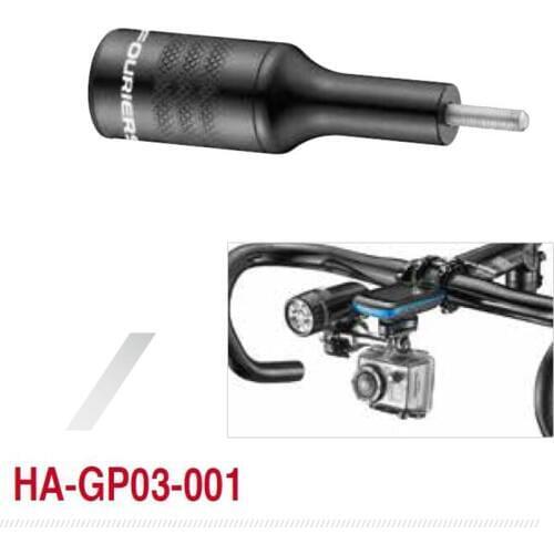 Bike Light GSP Holder Extra Long Extension Camera Mount Convert Extend Arm for Garmin Computer Mount Gopro Camera 60mm Fouriers