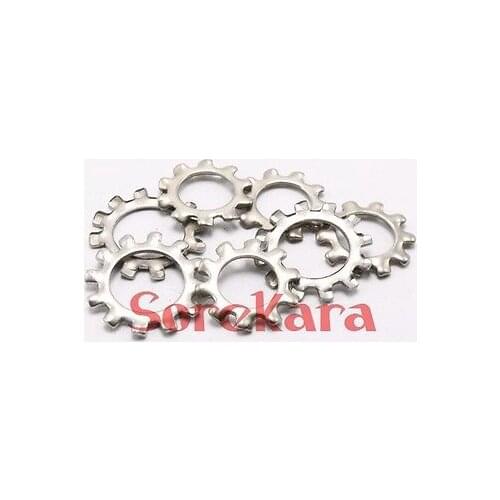 Stainless Steel External Tooth Lock Washers M3-M16 Qty 50