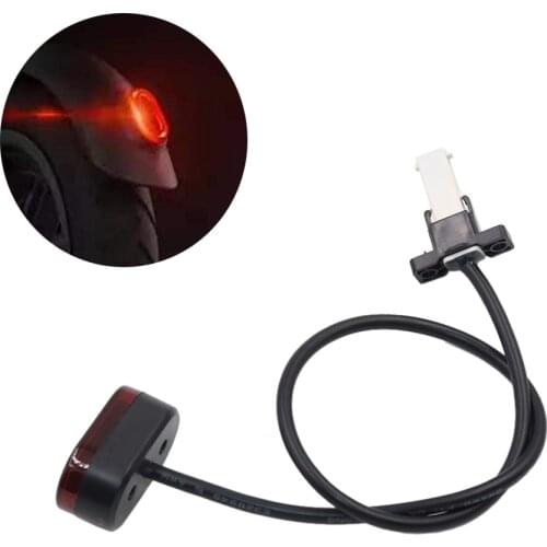 Rear Tail Lamp Stoplight Brake Lights With Line For Xiaomi M365 Pro M187 Electric Scooter with Fixed Part Taillight Kit Scooter