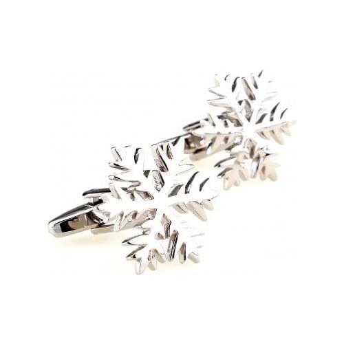 Snow Flake Cufflink Cuff Link 15 Pairs Wholesale Free Shipping