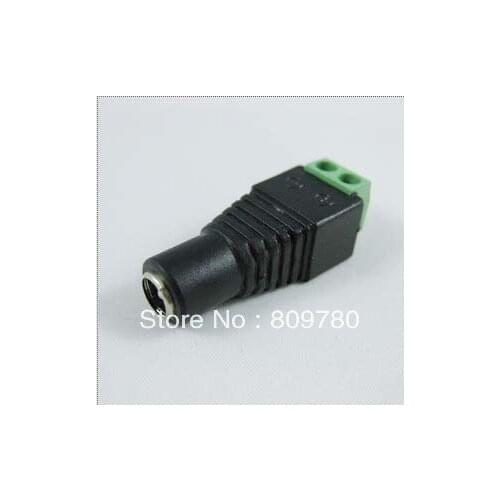 2000PCS DC 5.5mm*2.1mm Female Jack Connector Cable Plug CCTV Camera