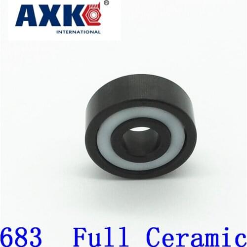 2019 Promotion New Thrust Bearing Rodamientos Rolamentos Axk 683 Full Ceramic Si3n4 3x7x2 3mm/7mm/2mm Ball Bearing
