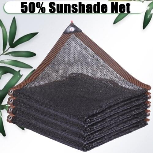 Anti-UV HDPE Black Sun Shading Net Succulent Plant Outdoor Swimming Pool Shading Net Garden Greenhouse Sun Shade Cooling Sun Net