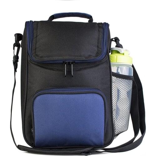 Women New Canvas Large Lunch Cooler Bag Thermal Case Food Holder Fresh Storage Picnic Box Handbags Insulated Refrigerator Bag