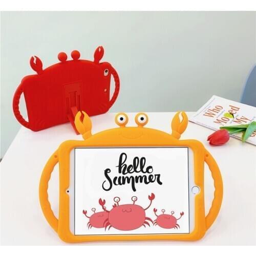 Case For iPad Mini 1 2 3 4 5 Air2 Pro 9.7 cute Cartoon Kids Cover For iPad 9.7 2017 2018 ipadpro 11 10.2 10.5 2020 Silicon Fun