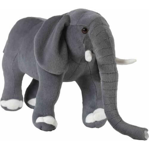 Dorimytrader 34'' / 87cm Large Funny Stuffed Soft Big Plush Simulated Animal Elephant Toy Great Baby Gift Free Shipping DY60305
