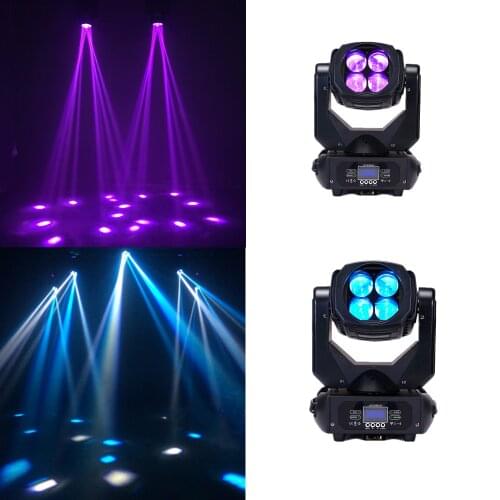Four-eye beam effect 4×25 stage light DJ suitable for bars, dance halls, disco parties and other places
