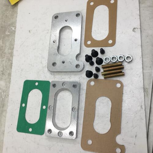 SherryBerg fajs EMPI Weber carburettor carb Carburetor Adapter kit for Mitsubishi Bottom Adapter Plate FOR MIKUNI 32/36 dgev dgv