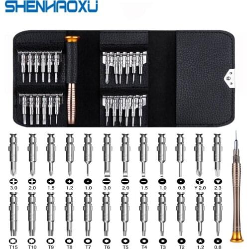 Precision Screwdriver Set 25 in 1 Hand tools Torx Screwdriver Repair Tool Set For iPhone Cellphone Tablet PC Worldwide Store