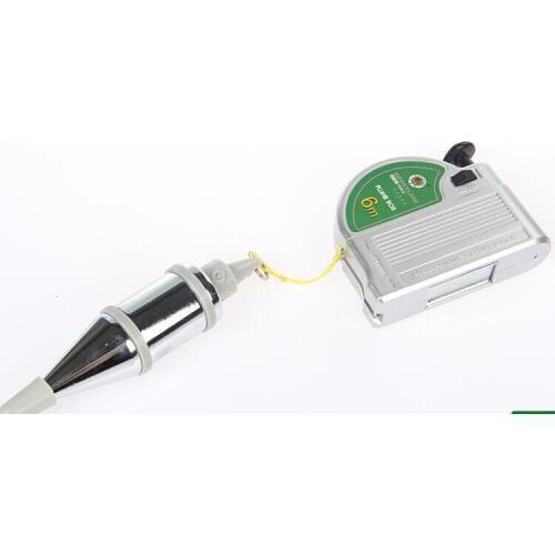 6m Portable Plastic Tape Measure Automatic Magnetic Hanging Line Hammer Woodworking Tiler Measuring Tools