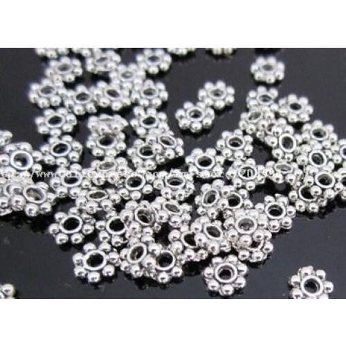 Wholesale 1000pcs daisy spacer bead findings 4mm