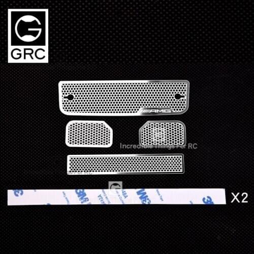 RC Parts TRX6 G63 Mid grille TRX4 G500 trax Stainless steel Mid grille # G160B option upgrade parts
