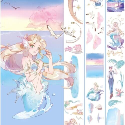 Mermaid Ocean Series Washi Tape